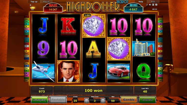 Hiroller Jackpot slot